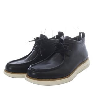 COLE HAAN オリジナルグランド モックトゥ チャッカ シューズ レザー 10M ブラック C38733 /YO5