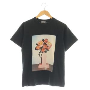 TERRY RICHARDSON別注 ECSTASY Tシャツ カットソー 半袖 プリント S 黒 ブラック