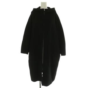 P691N ヴァージンウールカシゴラコート 38 ブラック