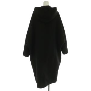 PRADA P691N ヴァージンウールカシゴラコート 38 ブラック