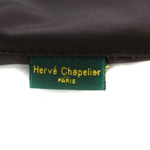 Hervé Chapelier 2885N ナイロン舟型ショルダーバッグS モカ
