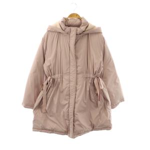 ダウンコート アウター M ピンクベージュ /DO OS