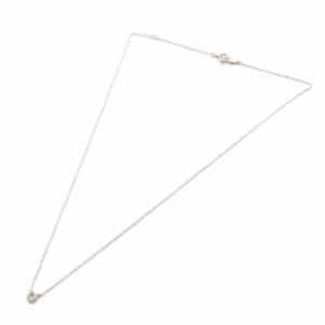 ete ホースシュー ネックレス ペンダント K10 ダイヤ0.01ct ピンクゴールド /SR