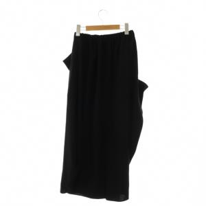 ENFOLD 24SS DRAPE COCOON SKIRT 36 ブラック