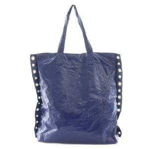 トートバッグ ハトメ 青 ブルー TA-K201PVC /SS OS