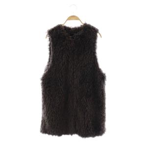 エコファーベスト ロング チャコールグレー /DO OS SH