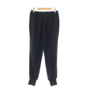 MUSE de Deuxieme Classe × コルピエロ Col Pierrot ジョーゼットスソリブパンツ テーパード 36 紺 /NR OS