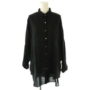 Dolmansleeve Sheer Blouse ブラウス シャツ ドルマンスリーブ ブラック /DF