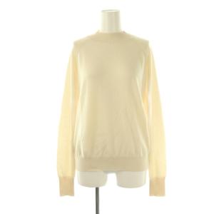 Cashmere Knit Tops カシミヤニットトップス プルオーバー アイボリー /DF OS