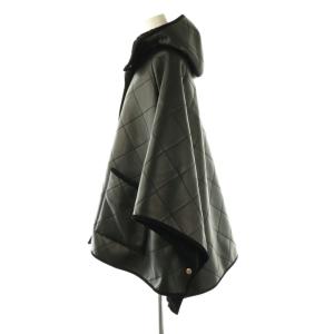 MACKINTOSH LYNESS ポンチョボアコート 8 ブラック