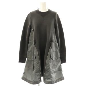 23年 Pre Sponge Sweat X Ma-1 Dress 1 グレー