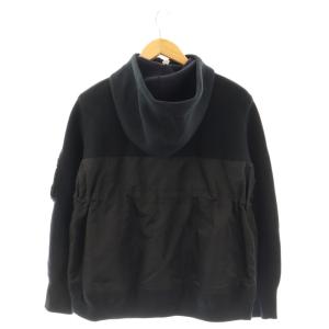 sacai MA-1ドッキングパーカー 1 ブラック 22-06415