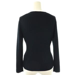 ANAYI Vネックプルオーバー カーディガン ニット アンサンブル 2点セット 38 紺 ネイビー /AT OS