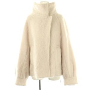 24AW シャギーミドルブルゾン ジャケット 1 アイボリー /DF OS