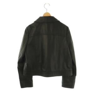 Grace Class ラムレザーショートジャケット ブルゾン 36 黒 /NR OS