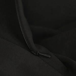 FOXEY 25年 Pants Joie パンツ フレア スリット 38 ブラック 45699