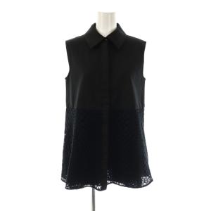 English Garden ブラウス 38 ブラック 44223