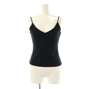 LE CIEL BLEU シアーボウトップス カットソー 36 ブラック /DO OS