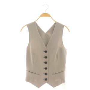 クロスバックウエストコート ベスト 34 グレー /CX OS