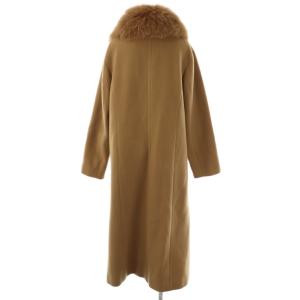 Diagram GRACE CONTINENTAL ウールラップコート ロング 38 キャメル /HK OS