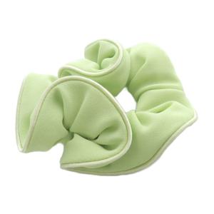 シュシュ ヘアゴム 黄緑 グリーン /SR