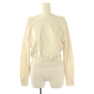 Apuweiser-riche 24AW 前後2wayハートボタンニット プルオーバー カーディガン 2 ホワイト /DF OS