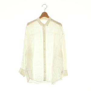 Linen ボリュームシャツ リネン ホワイト /ES OS