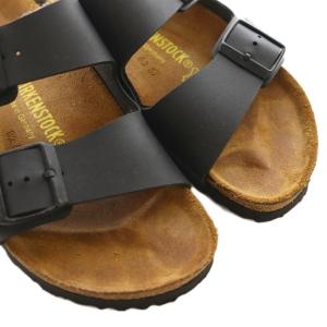 BIRKENSTOCK アリゾナ Arizona サンダル 24.5?p 黒 ブラック 茶 ブラウン /SS OS