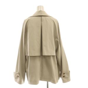 Stola. ショートトレンチコート ダブル 38 グレー /AT OS