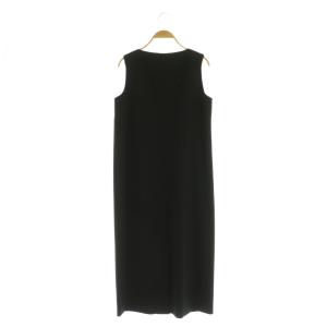 theory luxe 23SS SYCAMORE ISSA ワンピース ロング ノースリーブ Iライン 38 ブラック /MY