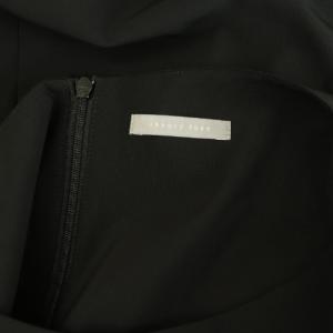 theory luxe 23SS SYCAMORE ISSA ワンピース ロング ノースリーブ Iライン 38 ブラック /MY