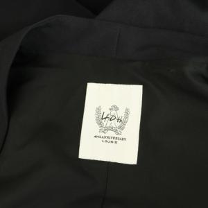 LOUNIE ルーニィ 40th ロングジレ ベスト ストレッチ ベルト付 38 ネイビー /MY OS