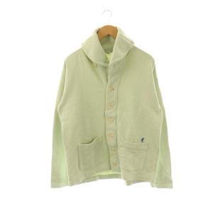 裏毛の908シーディガン カーディガン 長袖 ライトグリーン 80370291 /HK OS