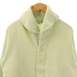 45rpm 裏毛の908シーディガン カーディガン 長袖 ライトグリーン 80370291 /HK OS
