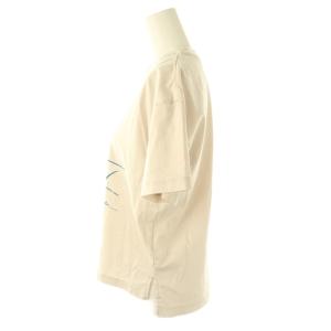 Diagram GRACE CONTINENTAL 25SS ロゴコラボTシャツ カットソー 半袖 36 ベージュ /HK OS