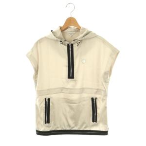 アウターベスト 40 ライトグレー ブラック /DO OS