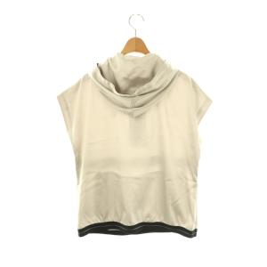 LANVIN SPORT アウターベスト 40 ライトグレー ブラック /DO OS