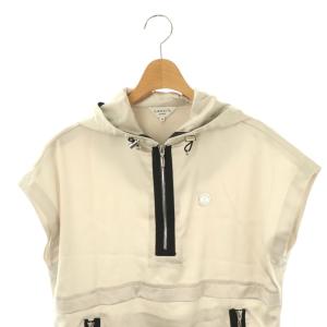 LANVIN SPORT アウターベスト 40 ライトグレー ブラック /DO OS