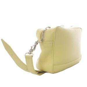 Max Mara レザー 2way クロスボディ ショルダーバッグ 黄色 イエロー /SR