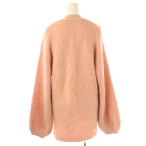 CELFORD フラッフィーカーディガン ニット 長袖 F ピンク /HK OS