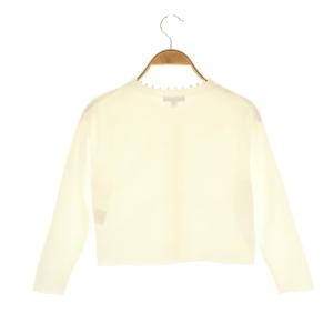 TOCCA BOULE BLACHE ボレロ パール XS オフホワイト /DO OS