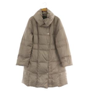 ダウンコート ロング ビジューボタン 11 パープル /MY OS