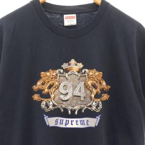 Supreme 24AW Diamonds Tee M ネイビー