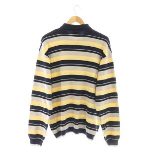 Supreme 24AW Stripe Zip L S Polo ポロシャツ L マルチカラー