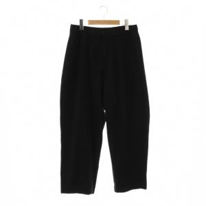 TAPERED EASY PANTS イージー パンツ テーパード タック 4 黒 ブラック /AT OS