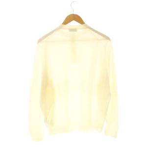 JOHN SMEDLEY LECHOPPE別注 WELLER ヘンリーネック ニット プルオーバー M アイボリー