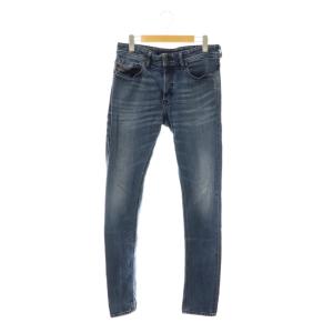 SLEENKER デニムパンツ ジーンズ ボタンフライ W31 L32 インディゴブルー /DO OS