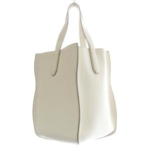 HIROFU ヌーヴォラ レザートートバッグ ホワイト