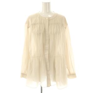 ICY LAWN CATENA ブラウス 長袖 38 ベージュ /HK OS