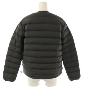 DANTON インナーダウンジャケット ノーカラー S ダークグレー DT-A0001 /HK OS